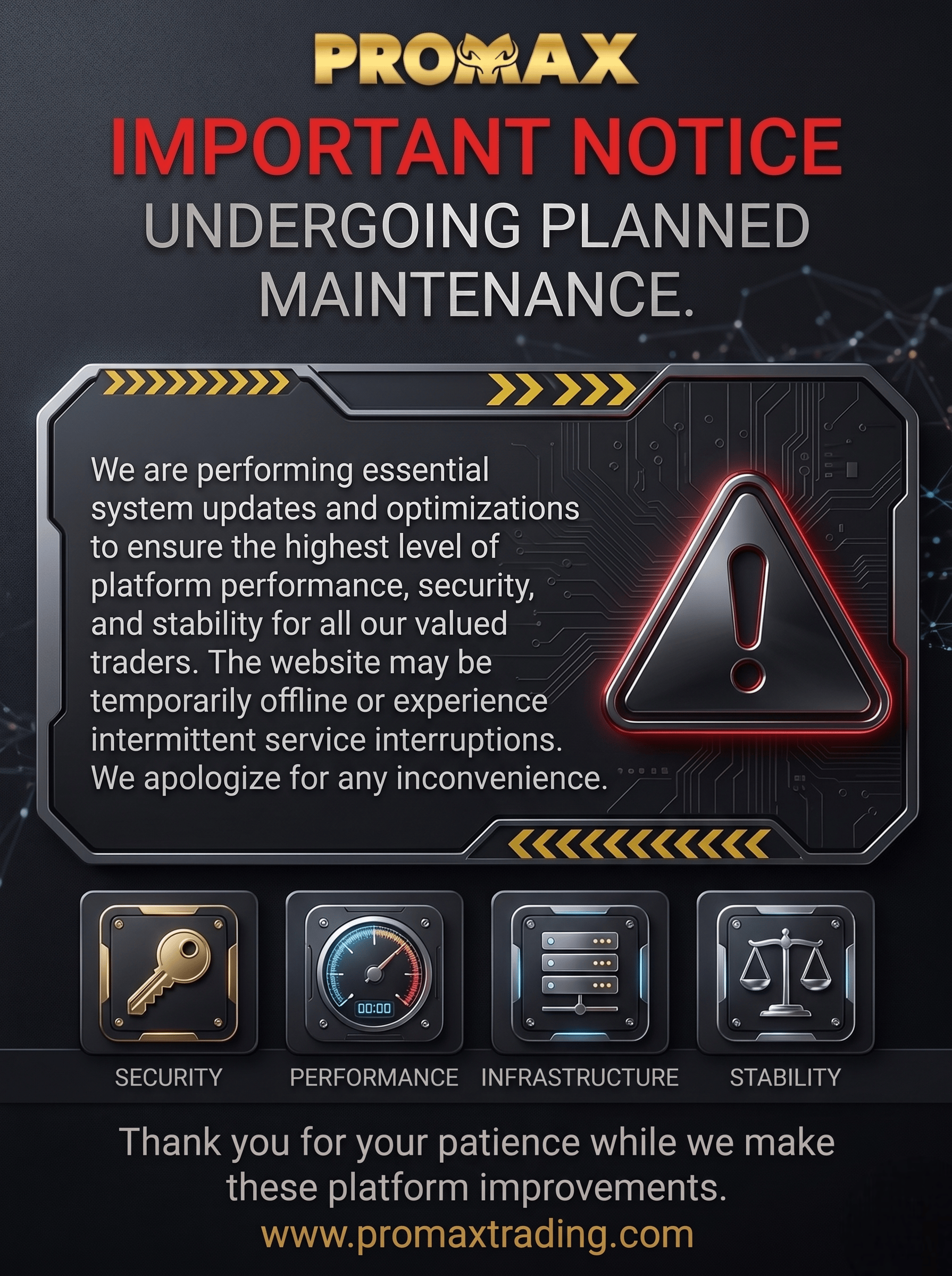 Maintenance Notice